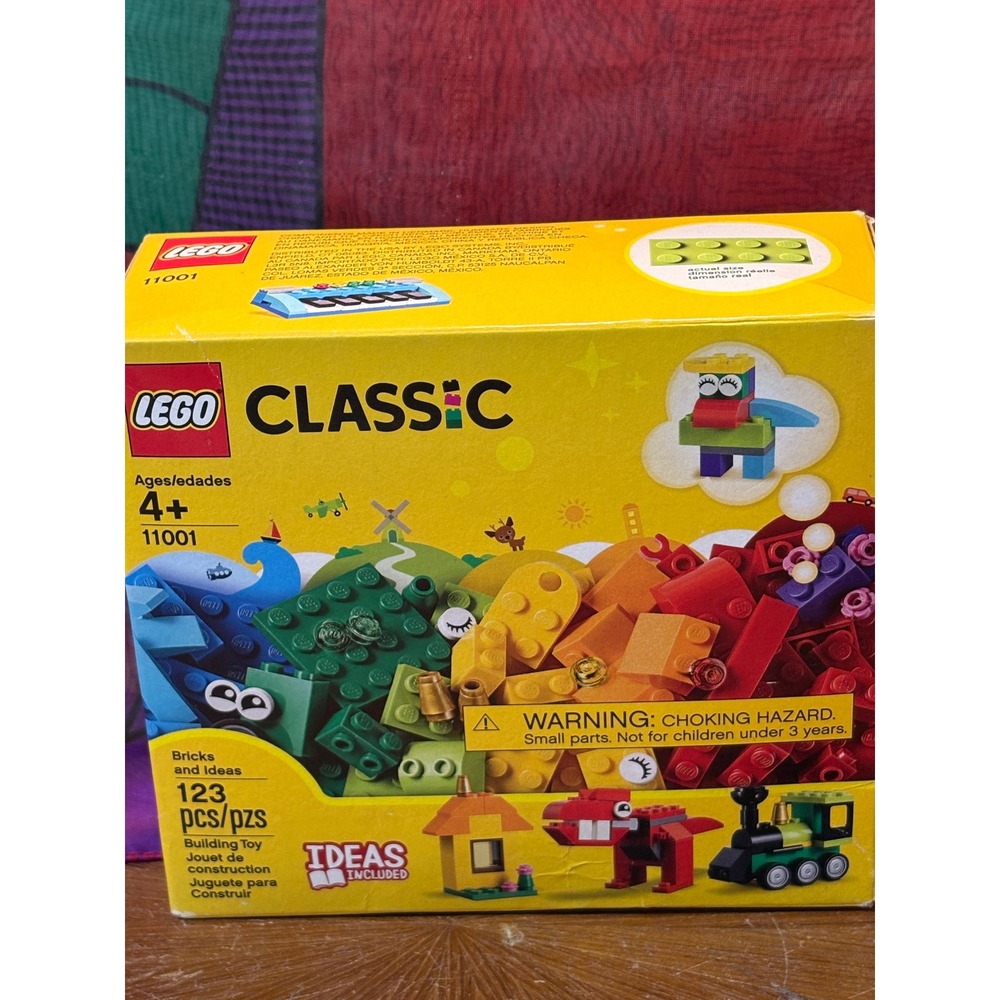 LEGO Classic Bricks and Ideas 11001 Building Toy 123 Pieces Kids Ages 4+